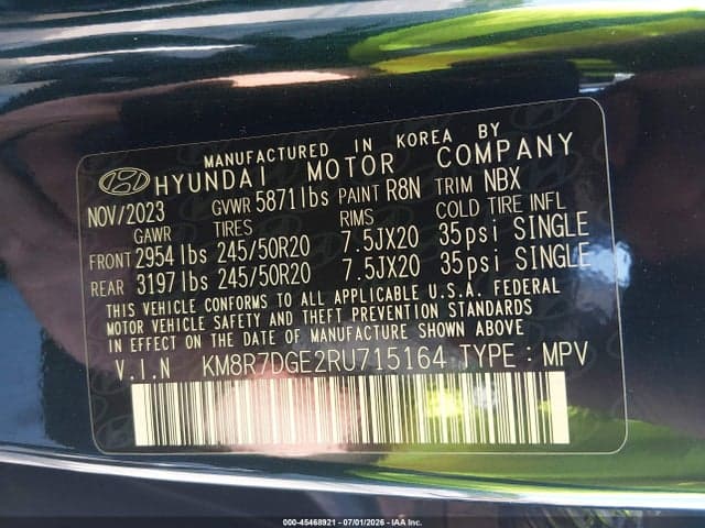 2024 HYUNDAI PALISADE CALLIGRAPHY 9