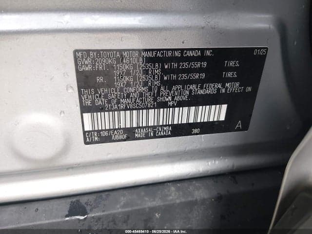 2025 TOYOTA RAV4 XLE PREMIUM 9