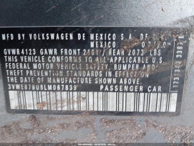 2020 VOLKSWAGEN JETTA 1.4T SEL 9