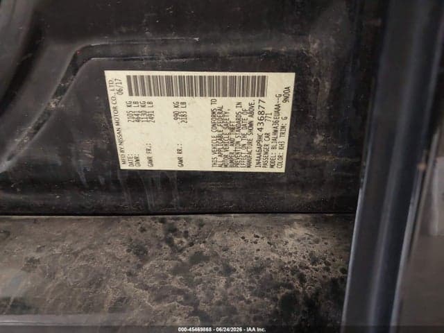2017 NISSAN MAXIMA 3.5 PLATINUM 9