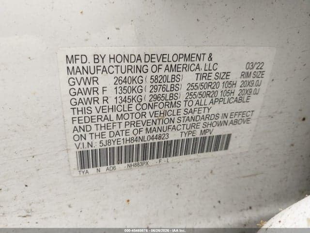 2022 ACURA MDX ADVANCE PACKAGE 9