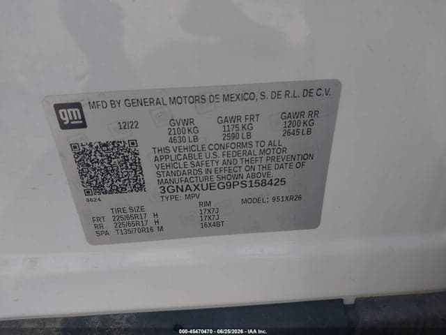 2023 CHEVROLET EQUINOX AWD LT 9