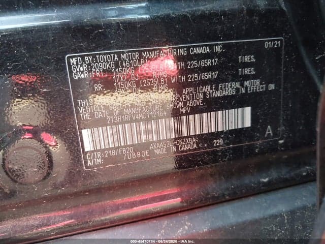 2021 TOYOTA RAV4 LE 9
