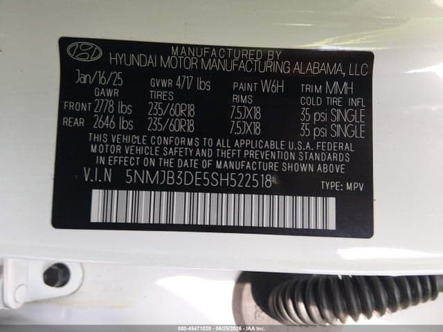 2025 HYUNDAI TUCSON SEL 9