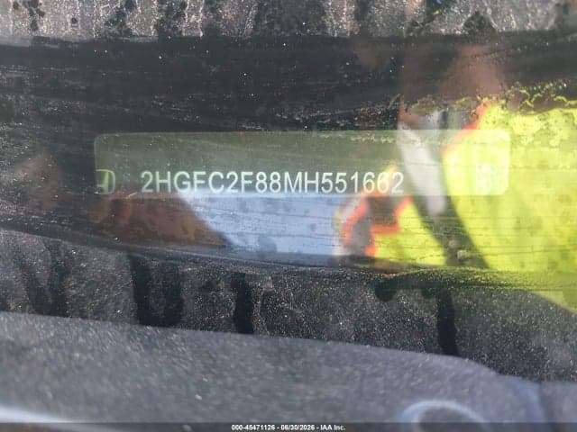2021 HONDA CIVIC SPORT 9