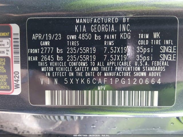 2023 KIA SPORTAGE X-LINE 9