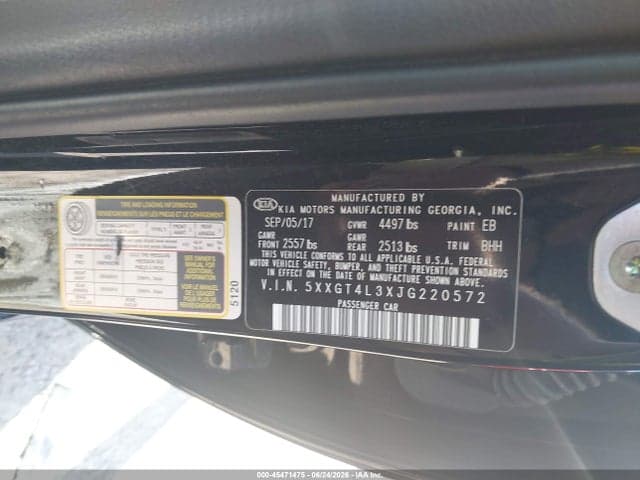2018 KIA OPTIMA LX 9