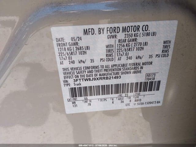 2024 FORD MAVERICK XLT 9