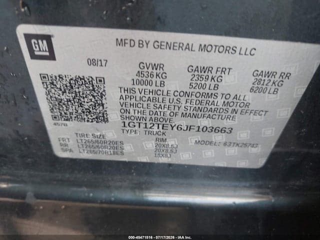 2018 GMC SIERRA 2500HD SLT 9