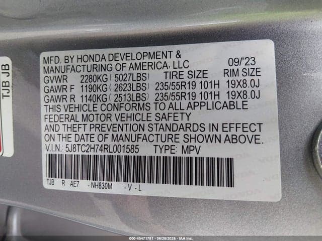2024 ACURA RDX ADVANCE PACKAGE 9