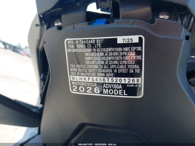 2026 HONDA ADV160 A 10