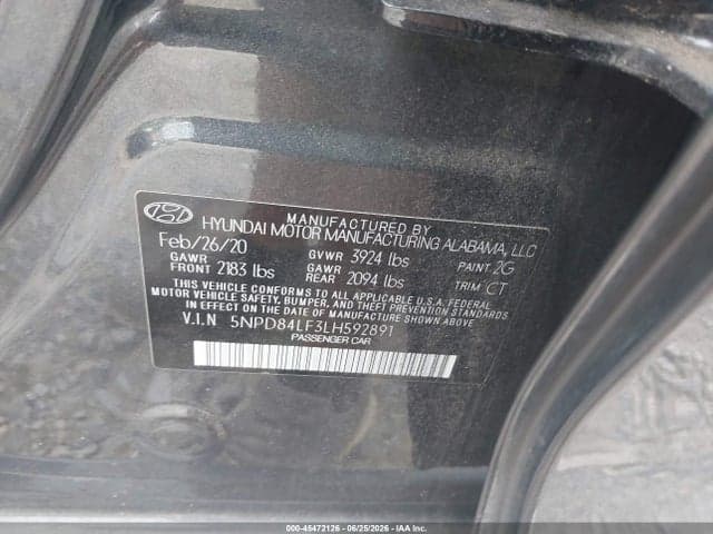 2020 HYUNDAI ELANTRA SEL 9