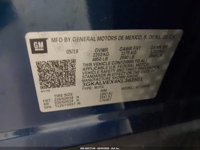 2019 GMC TERRAIN SLT 9