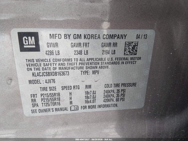 2013 BUICK ENCORE LEATHER 9