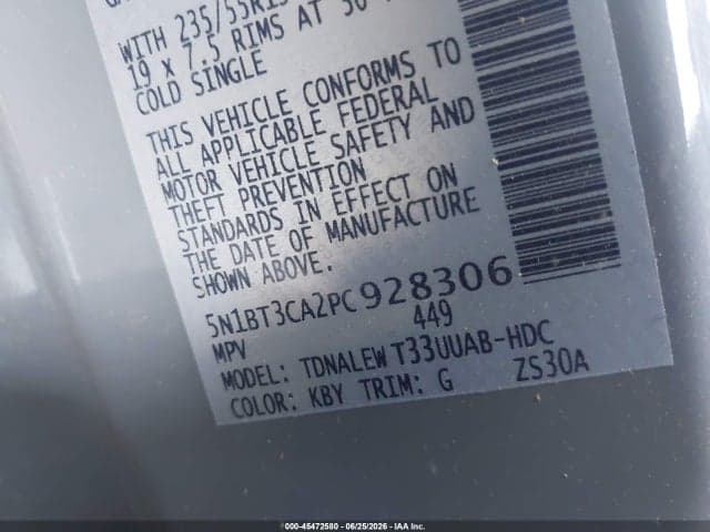 2023 NISSAN ROGUE SL FWD 9