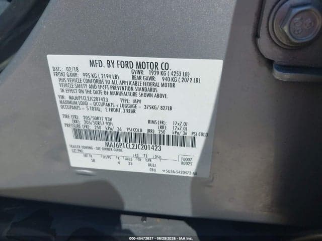 2018 FORD ECOSPORT SES 9