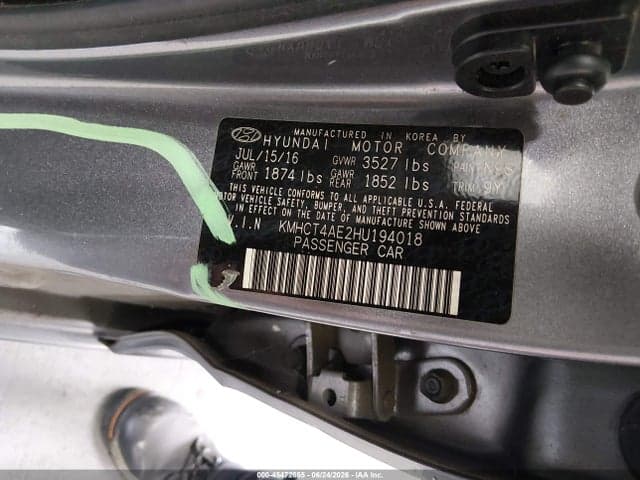 2017 HYUNDAI ACCENT SE 9