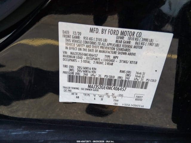 2021 FORD ECOSPORT SE 9