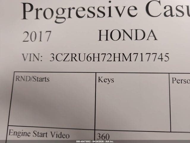 2017 HONDA HR-V EX-L 9