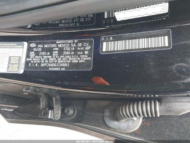 2020 KIA FORTE LXS 9