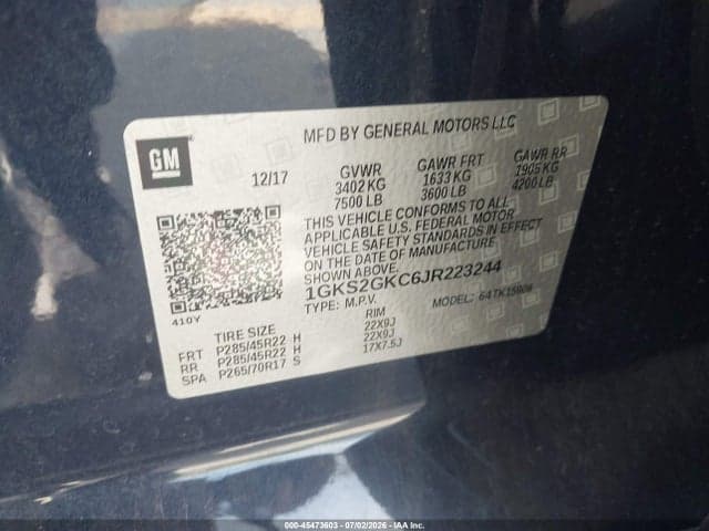 2018 GMC YUKON XL SLT 9