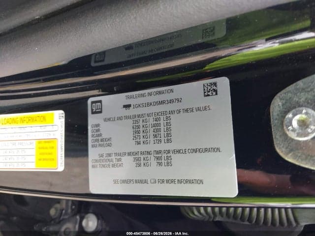 2021 GMC YUKON 2WD SLT 9