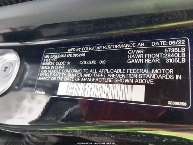2022 POLESTAR 2 LONG RANGE DUAL MOTOR 9