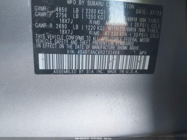 2024 SUBARU OUTBACK LIMITED 9