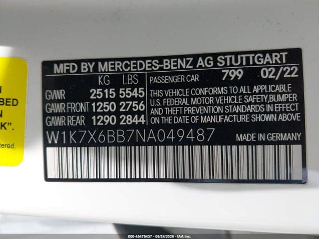 2022 MERCEDES-BENZ AMG GT 53 4-DOOR COUPE 9