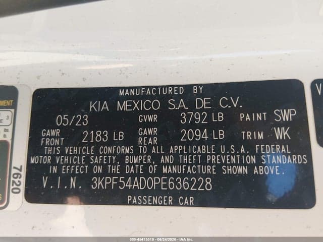 2023 KIA FORTE GT-LINE 9