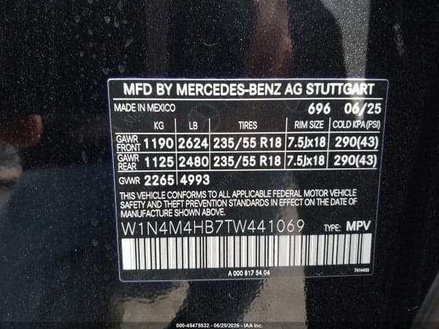 2026 MERCEDES-BENZ GLB 250 4MATIC 9