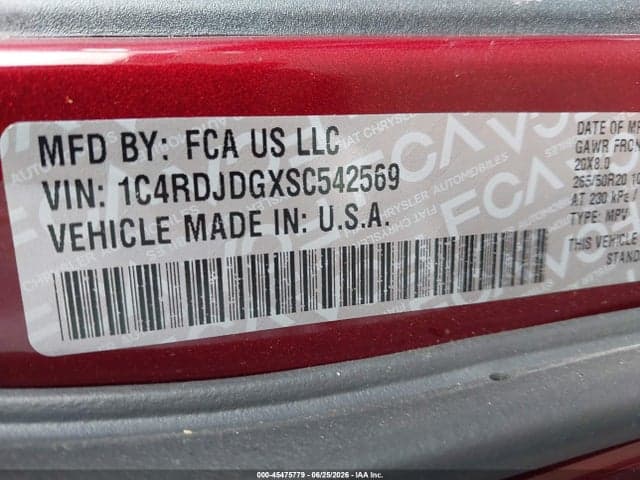 2025 DODGE DURANGO GT PLUS AWD 9