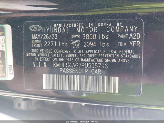 2023 HYUNDAI ELANTRA SEL 9