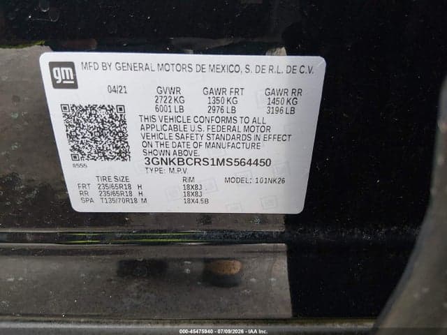 2021 CHEVROLET BLAZER FWD 2LT 9