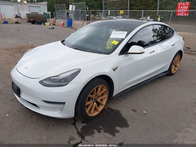 2021 TESLA MODEL 3 STANDARD RANGE PLUS REAR-WHEEL DRIVE 2
