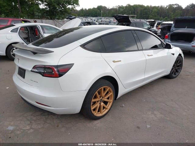 2021 TESLA MODEL 3 STANDARD RANGE PLUS REAR-WHEEL DRIVE 4