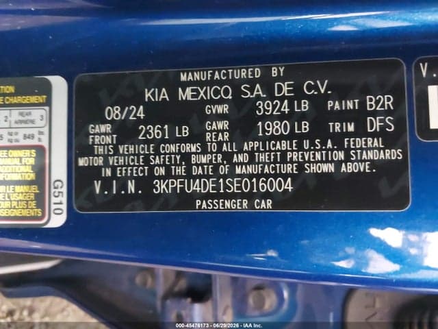 2025 KIA K4 EX 9