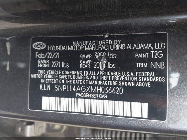 2021 HYUNDAI ELANTRA SE 9