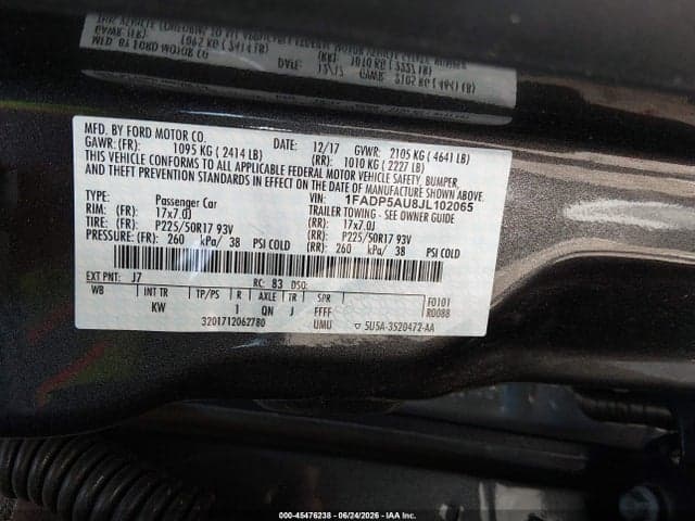 2018 FORD C-MAX HYBRID SE 9