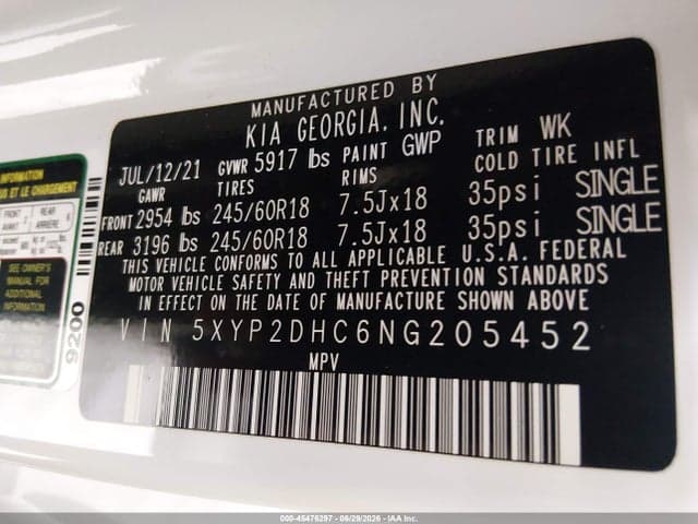 2022 KIA TELLURIDE LX 9