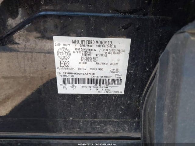 2022 FORD EDGE TITANIUM 9