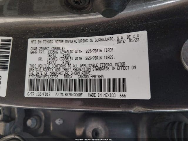 2023 TOYOTA TACOMA TRD OFF ROAD 9