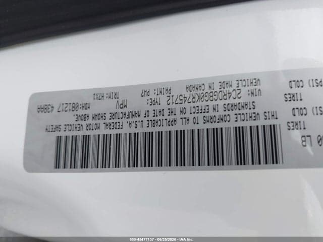 2019 DODGE GRAND CARAVAN SE 9