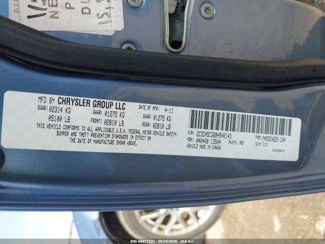 2011 CHRYSLER 300 LIMITED 9