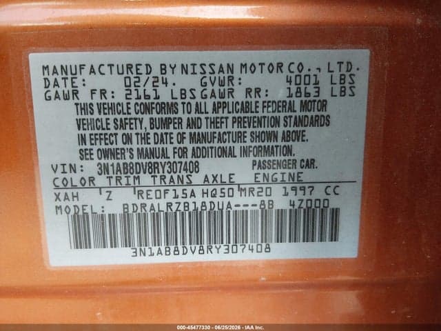 2024 NISSAN SENTRA SR XTRONIC CVT 9