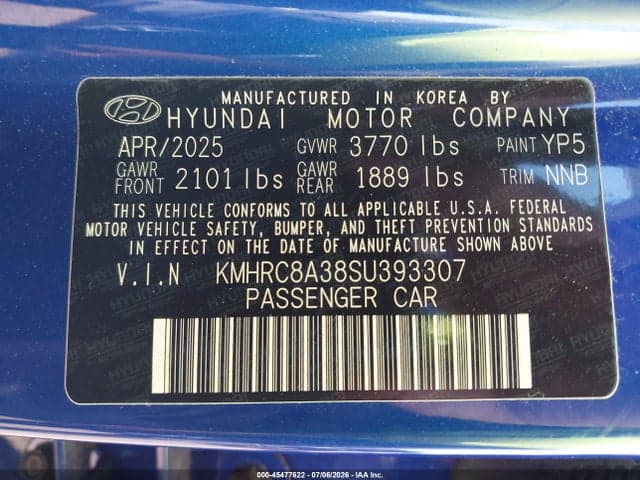 2025 HYUNDAI VENUE LIMITED 9