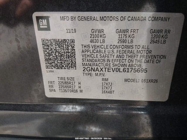 2020 CHEVROLET EQUINOX AWD 2FL 9