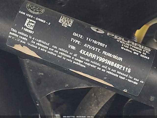 2022 POLARIS RANGER XP 1000 NORTHSTAR ULTIMATE 10