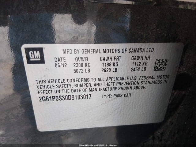 2013 CADILLAC XTS LUXURY 9