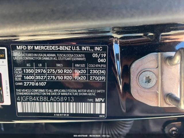 2020 MERCEDES-BENZ GLE 350 4MATIC 9